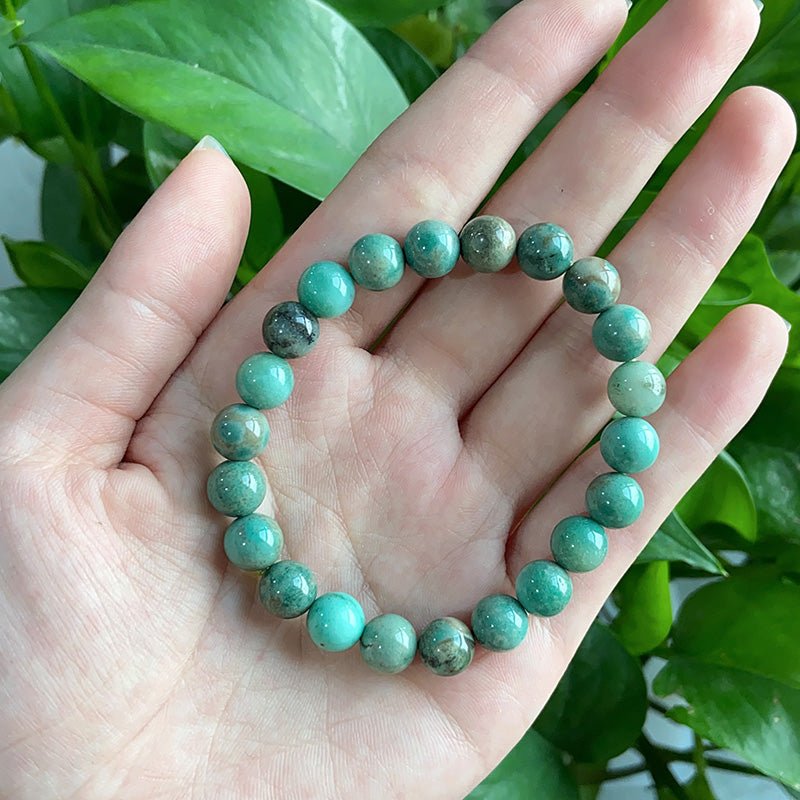 Natural Turquoise Agate Bracelet $5/PC wholesale crystal bracelet for resale