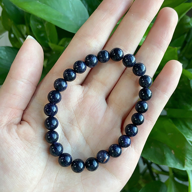 Blue Sandstone Bracelet $10/3PCS wholesale crystal bracelet for resale