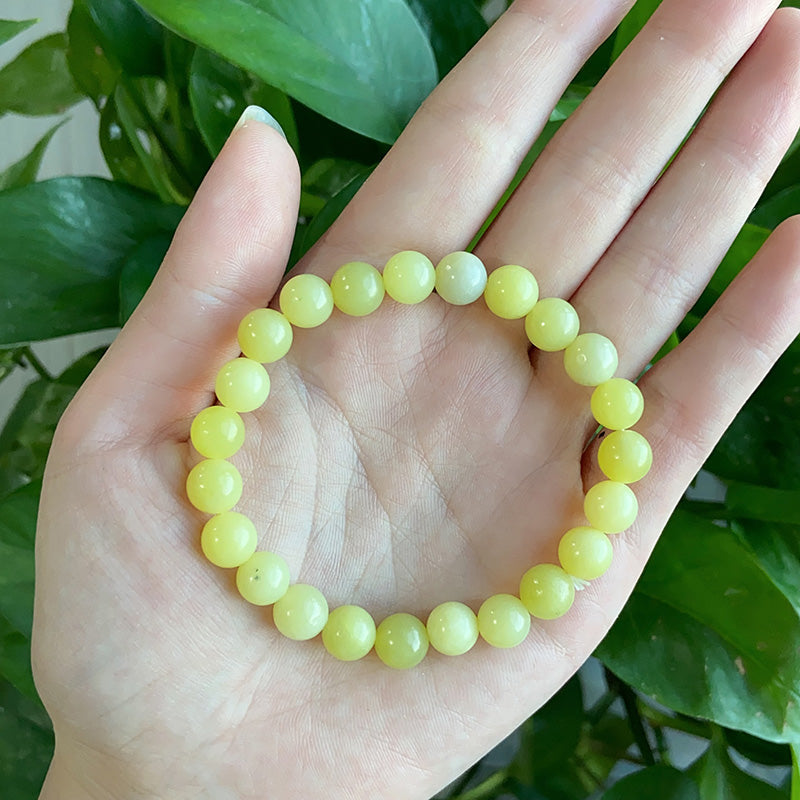 Lemon Jade Bracelet $10/4PCS wholesale crystal bracelet for resale