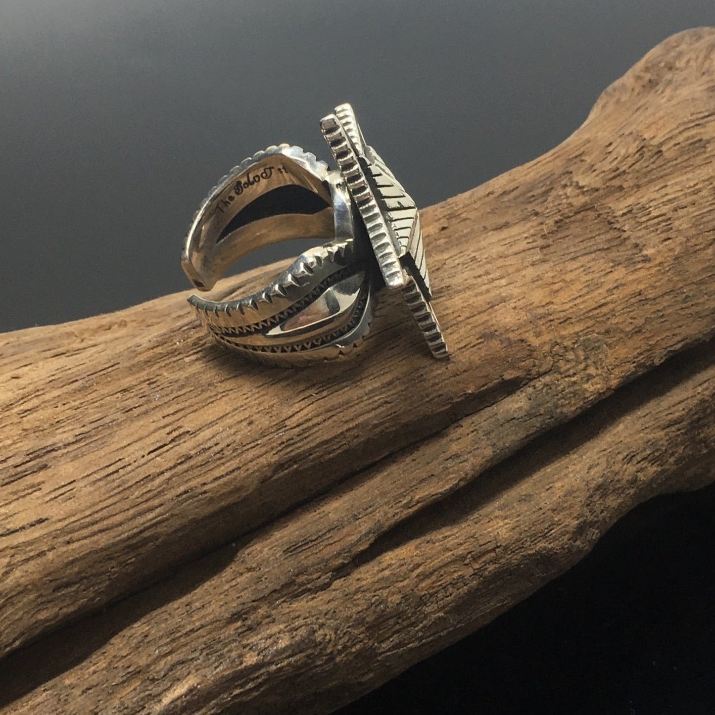 Sterling Silver Opening Double Star Ring