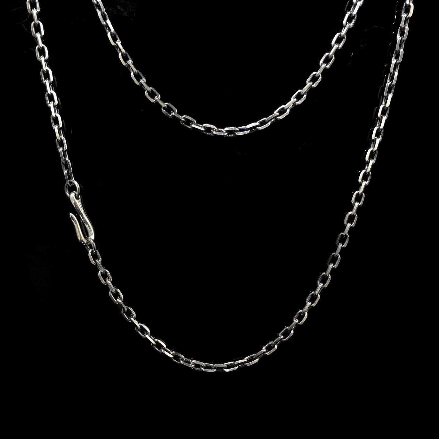 Right Feather Leaf Retro 925 Silver Goro Takahashi Pendant with Brass Turquoise