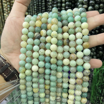 $2.5--8mm semi precious beads #1 Free Shipping