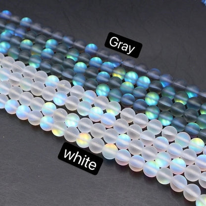 Mystic Aura Quartz Beads, Aurora Borealis Crystal 6-12mm