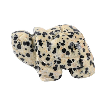 Turtle Statue Hand Carved Animal Figurine
