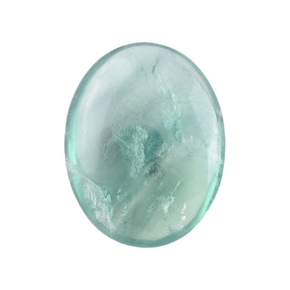 Oval Palm Stone, Polished Oval Gemstone Pocket Palm Stone Gift