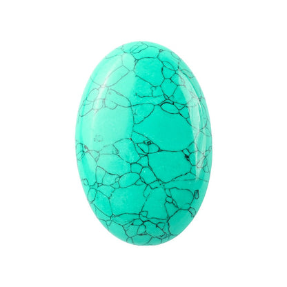 Oval Palm Stone, Polished Oval Gemstone Pocket Palm Stone Gift