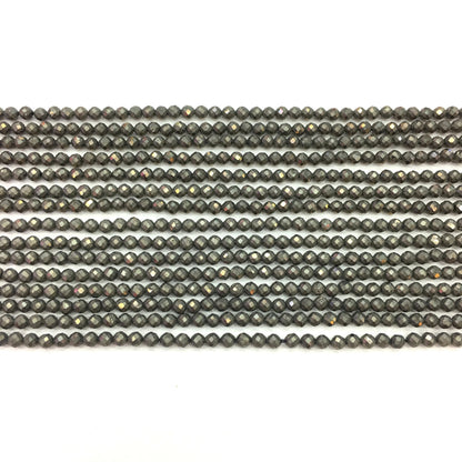 Natural Pyrite Small Size Loose Beads