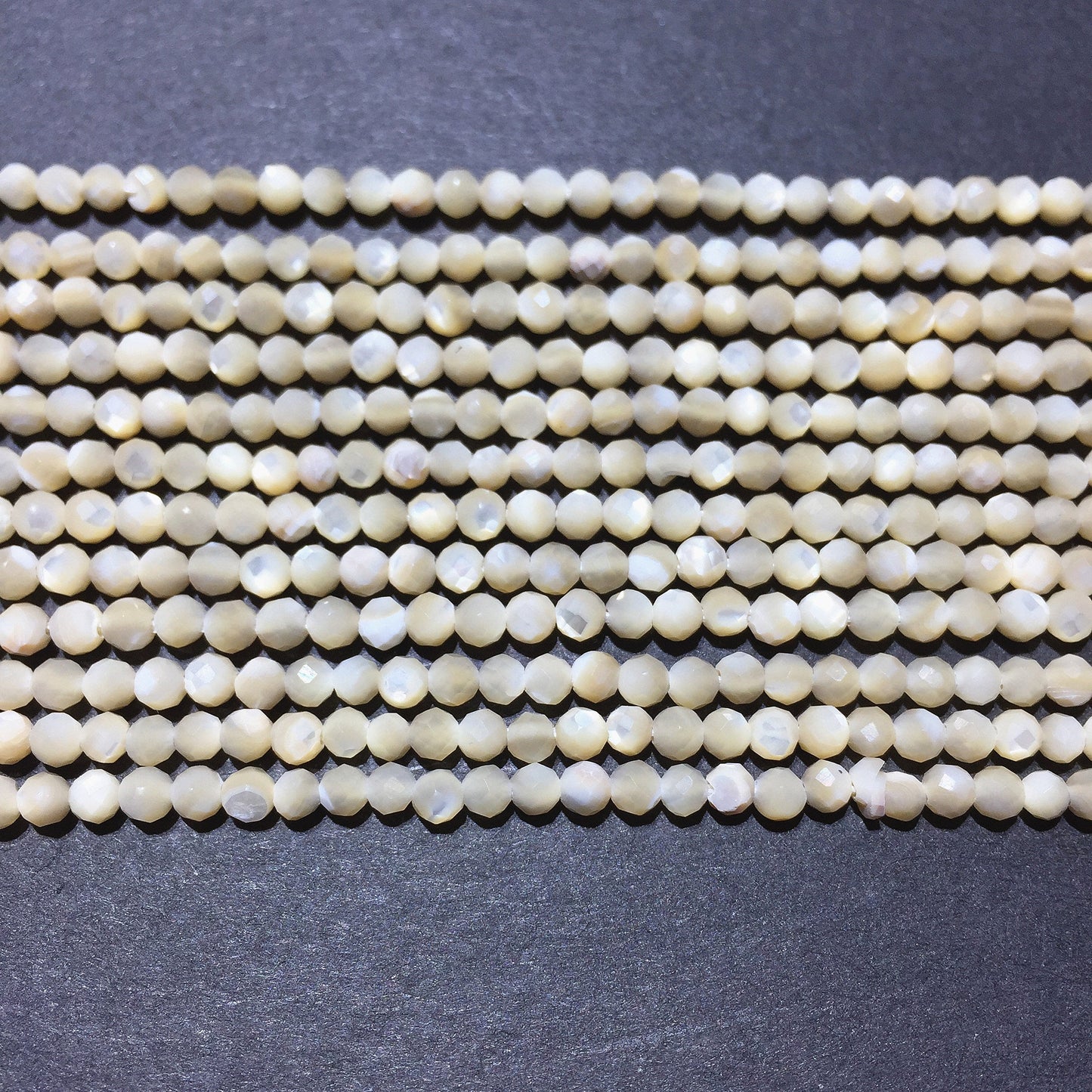 Natural MOP Small Size Loose Beads