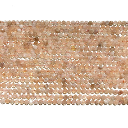 Natural Sunstone  Small Size Loose Beads