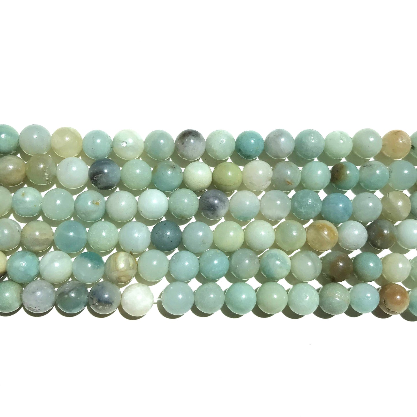 Natural Amazonite Round Loose Bead