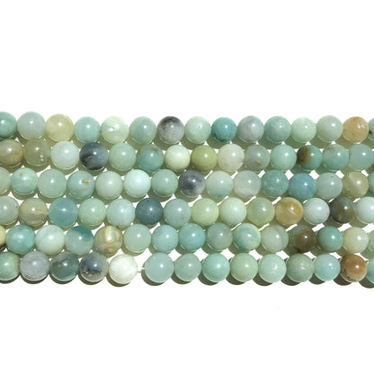 Natural Amazonite Round Loose Bead