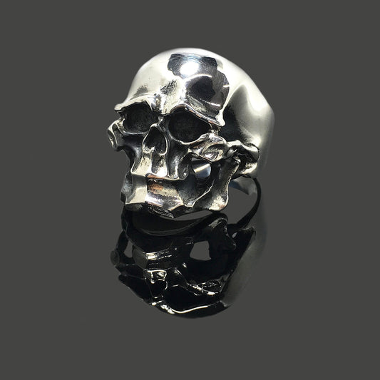 Retro Skull Handmade Silver Vintage Ring