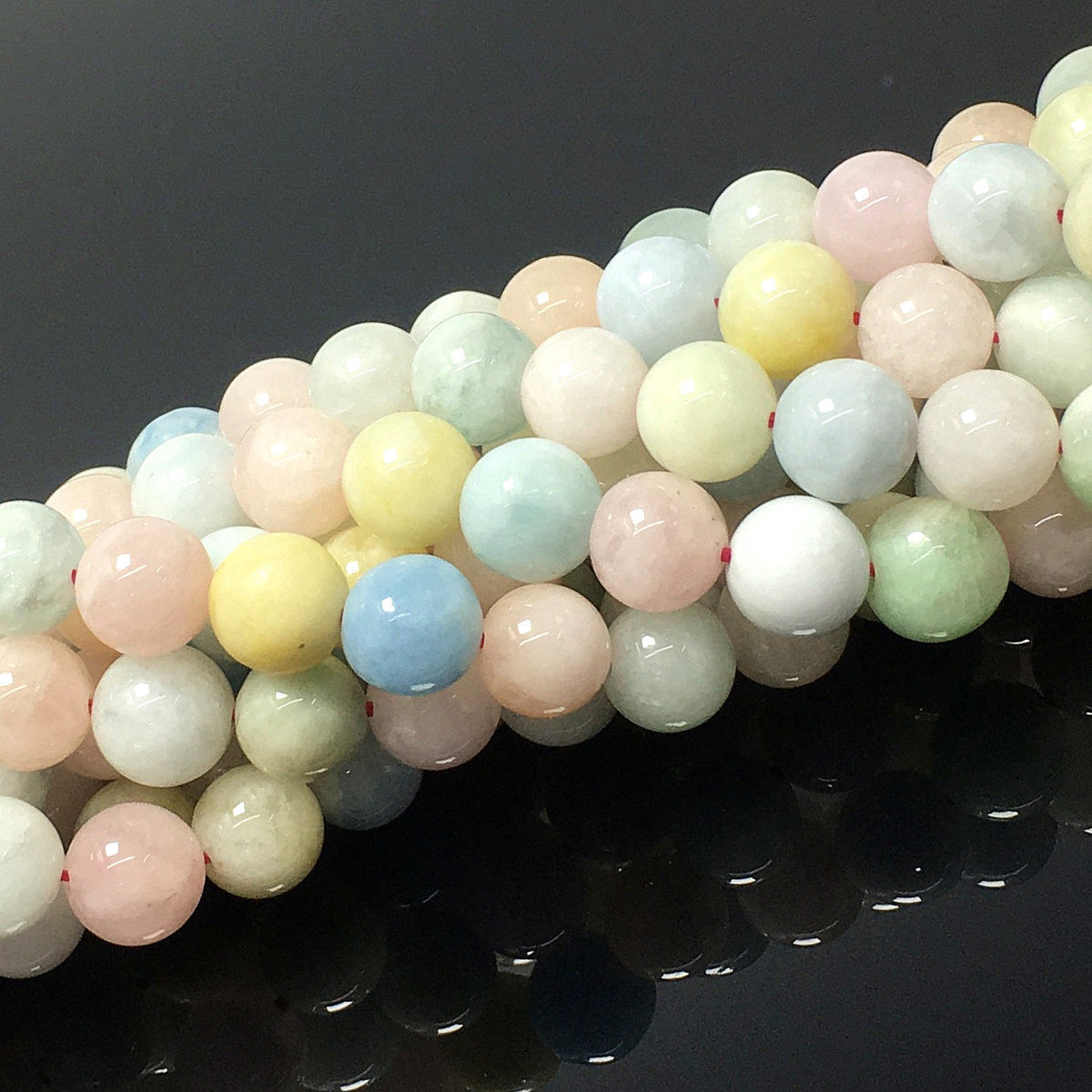 Higher Quality Morganite Round Beads
