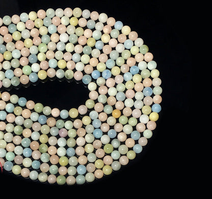 Higher Quality Morganite Round Beads