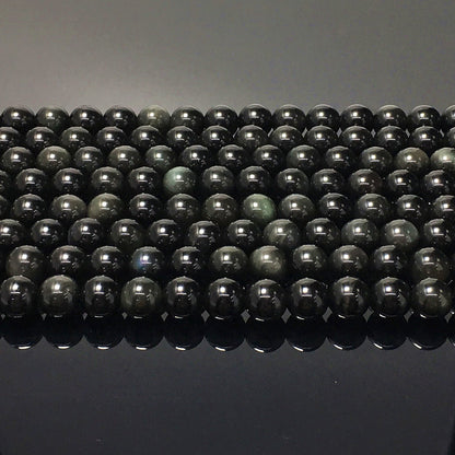 Higher Quality Rainbow Obsidian Round Beads