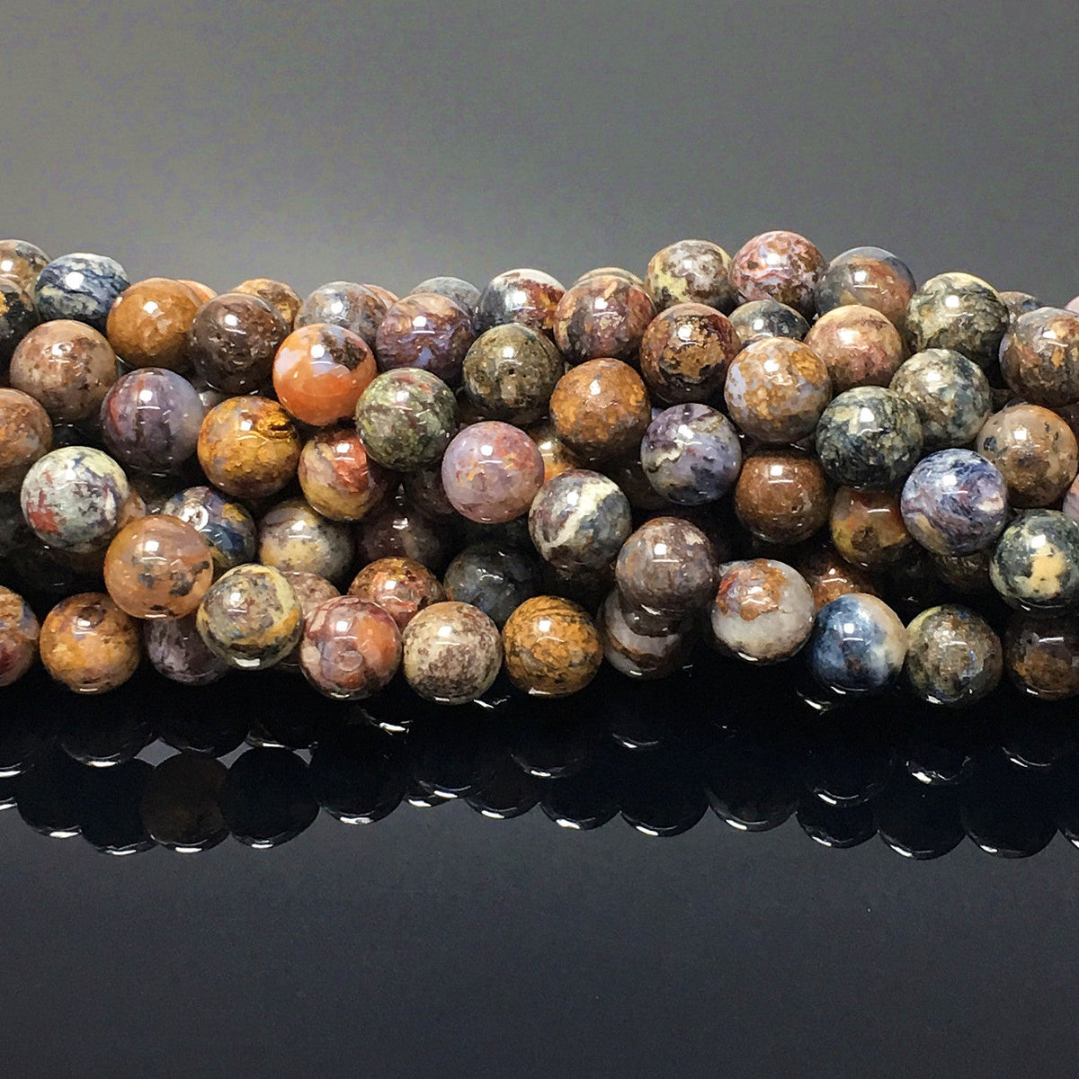 Higher Quality Pietersite Round Beads