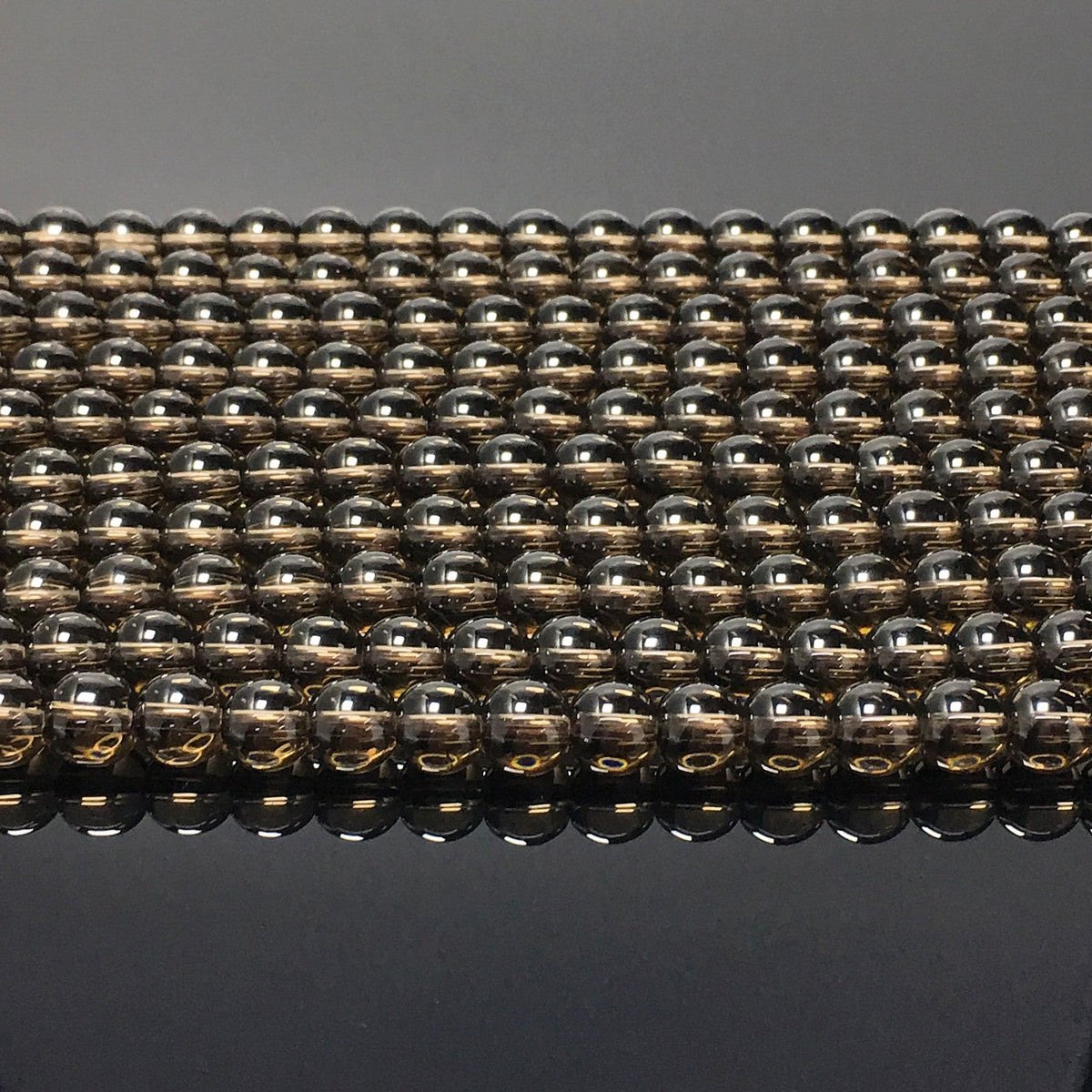Higher Quality Smoky Quartz Round Beads