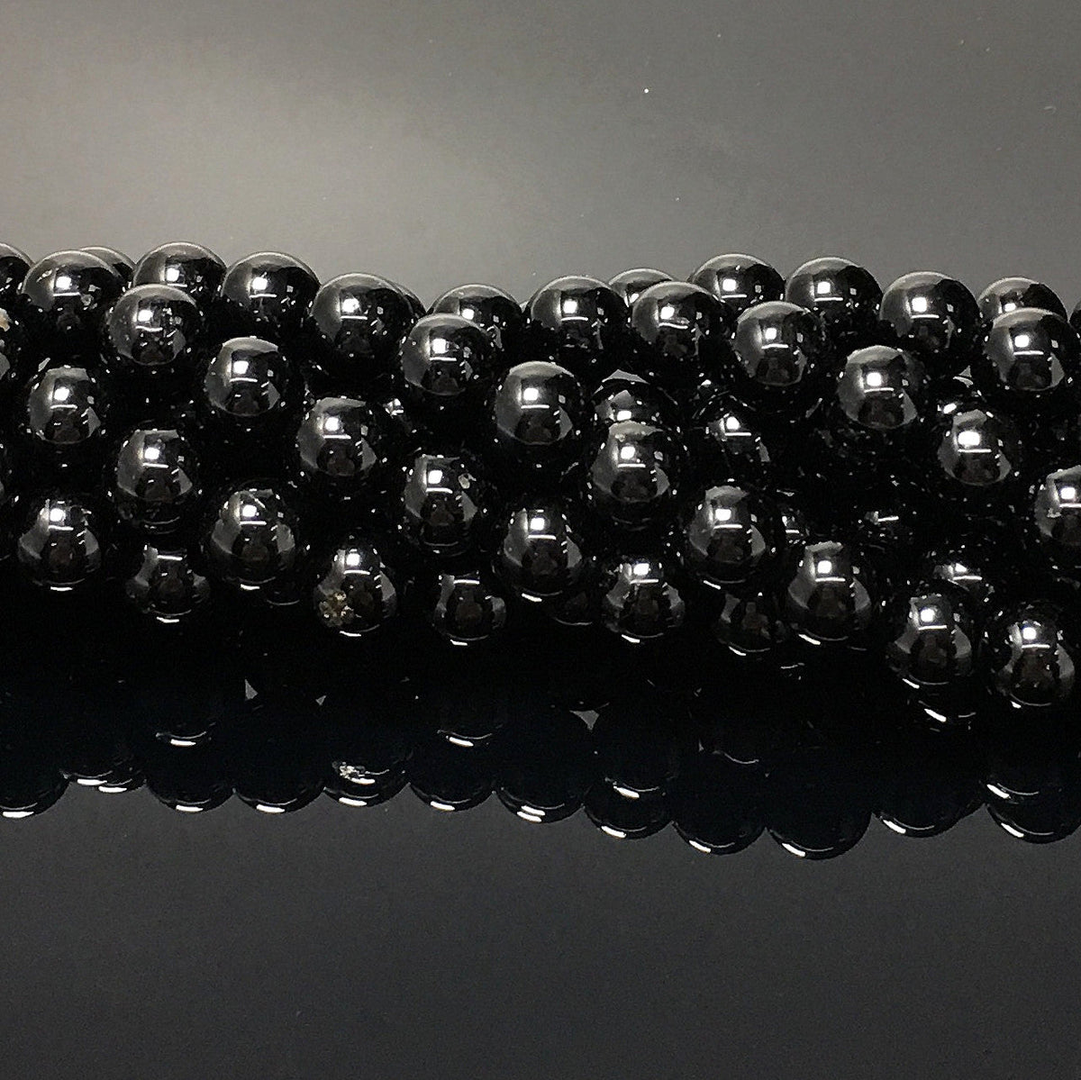 Higher Quality Black Tourmaline Round Beads
