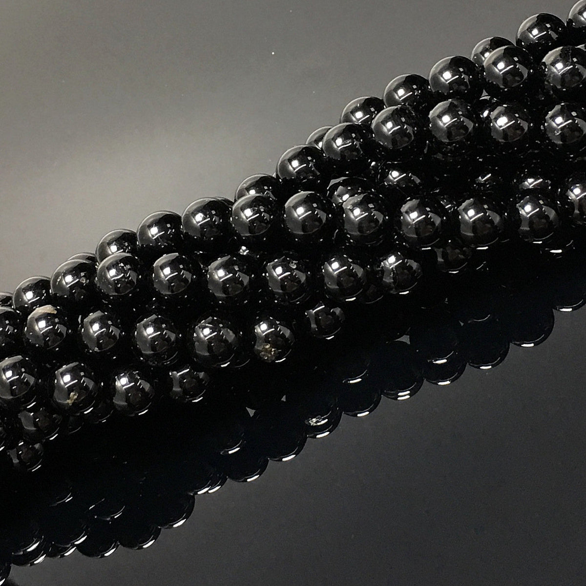 Higher Quality Black Tourmaline Round Beads