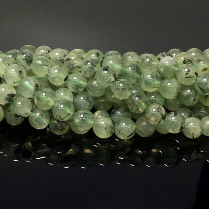 Higher Quality Prehnite Round Beads