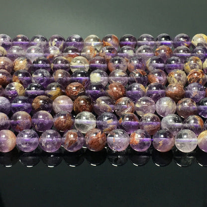 Higher Quality Purple Phantom Round Beads
