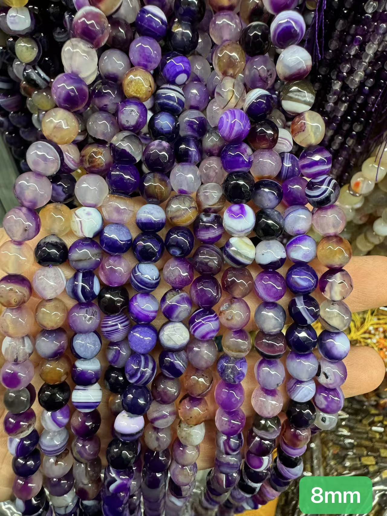 $2.5--8mm #2 Semi- Precious beadsFree Shipping