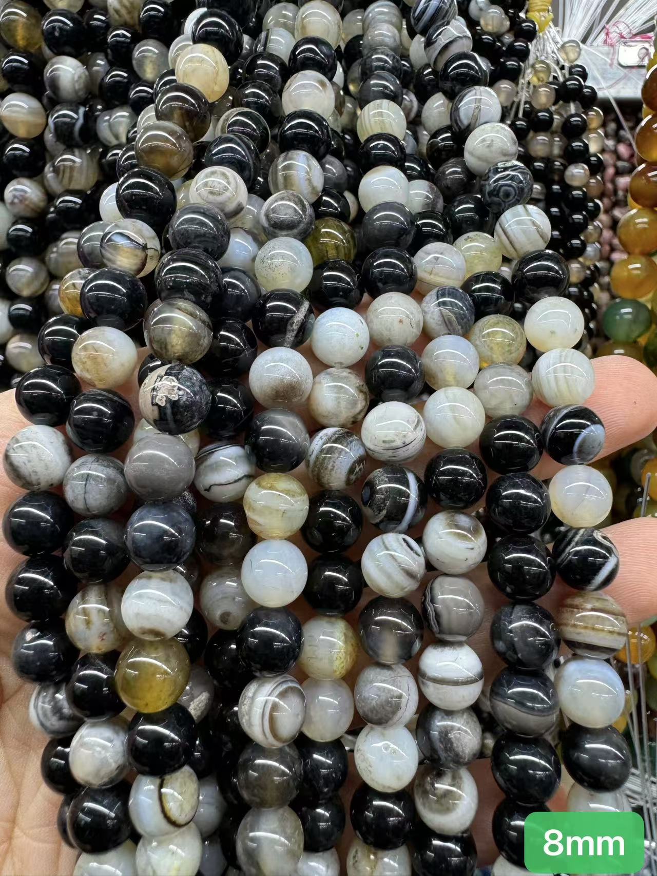 $2.5--8mm #2 Semi- Precious beadsFree Shipping