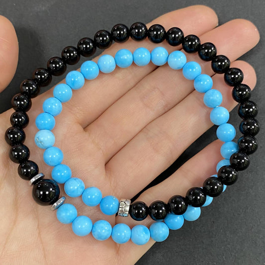 Turquoise to Help Lower Stress & Anxiety Level Crystal Bracelet