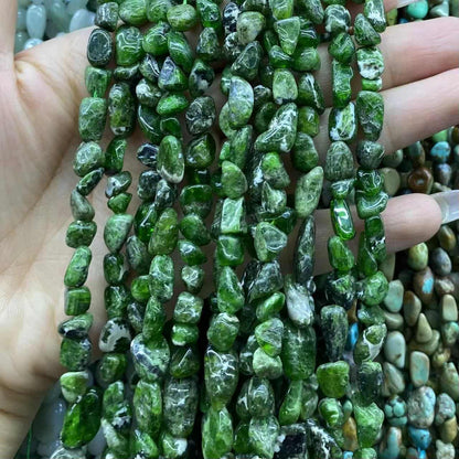Nugget Smooth Beads 6-8mm Gemstone/Quartz/Jasper/Agate