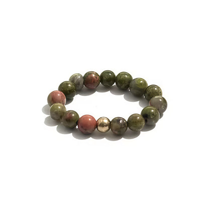 3mm Multi Round Bead Ring Elastic Rings Stackable