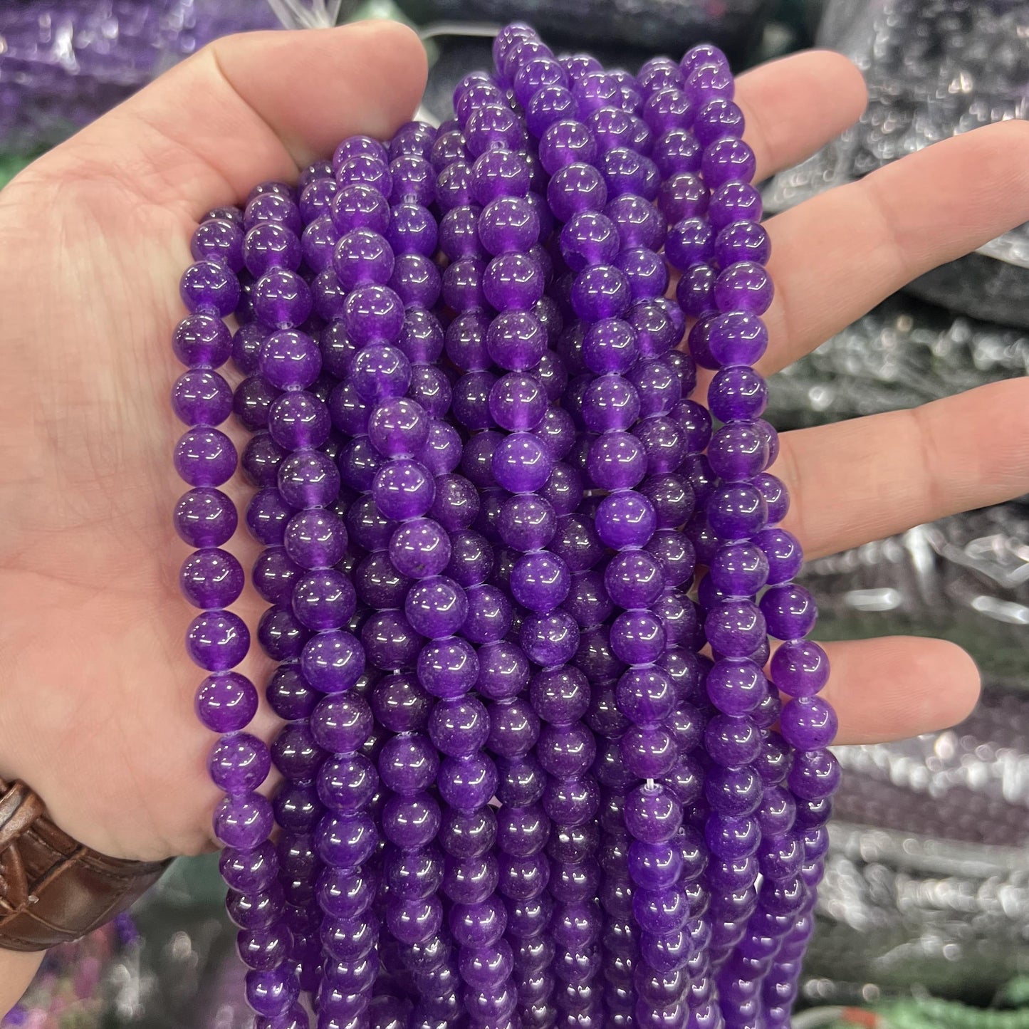 $2.5--8mm semi precious beads #1 Free Shipping
