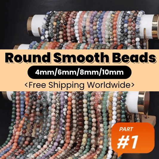 Wholesale Gemstone Beads 4mm 6mm 8mm 10mm 12mm-Loose Bead -Free Shipping （I）