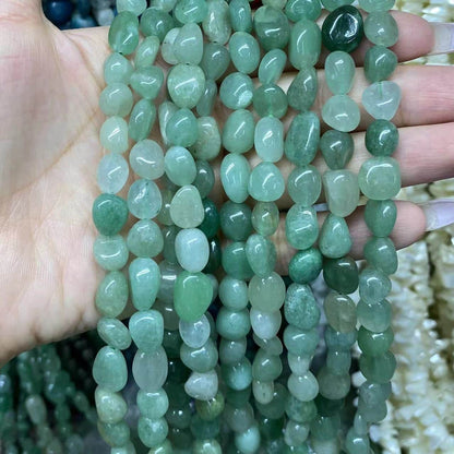 Nugget Smooth Beads 6-8mm Gemstone/Quartz/Jasper/Agate
