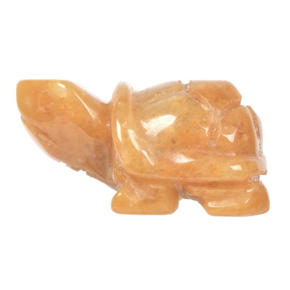 Turtle Statue Hand Carved Animal Figurine