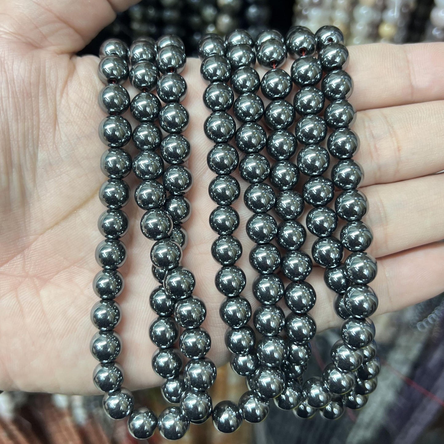 $2.5--8mm #2 Semi- Precious beadsFree Shipping