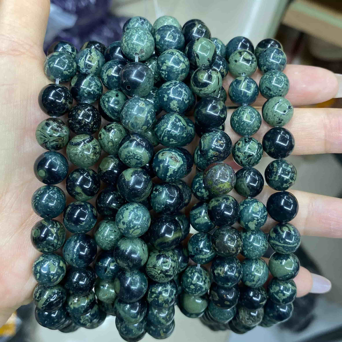 Wholesale  Gemstone Beads 4mm 6mm 8mm 10mm 12mm  Loose Bead -Free Shipping（II）
