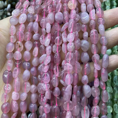Nugget Smooth Beads 6-8mm Gemstone/Quartz/Jasper/Agate