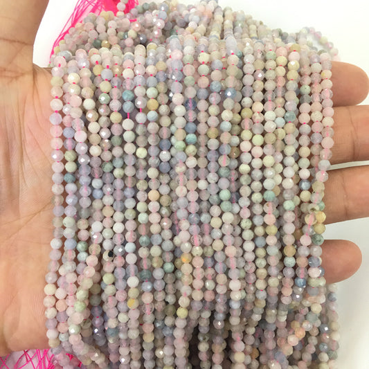 Natural Morganite Small Size Loose Beads