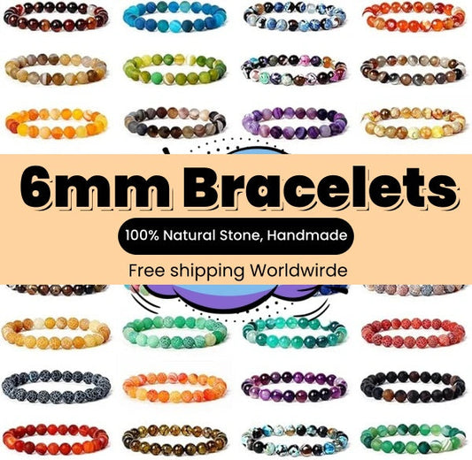 6mm Handmade Crystal Bracelet Wholesale Price Collections