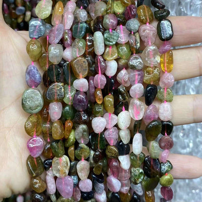 Nugget Smooth Beads 6-8mm Gemstone/Quartz/Jasper/Agate
