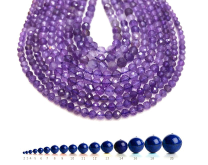 Natural Amethyts Small Size Loose Beads