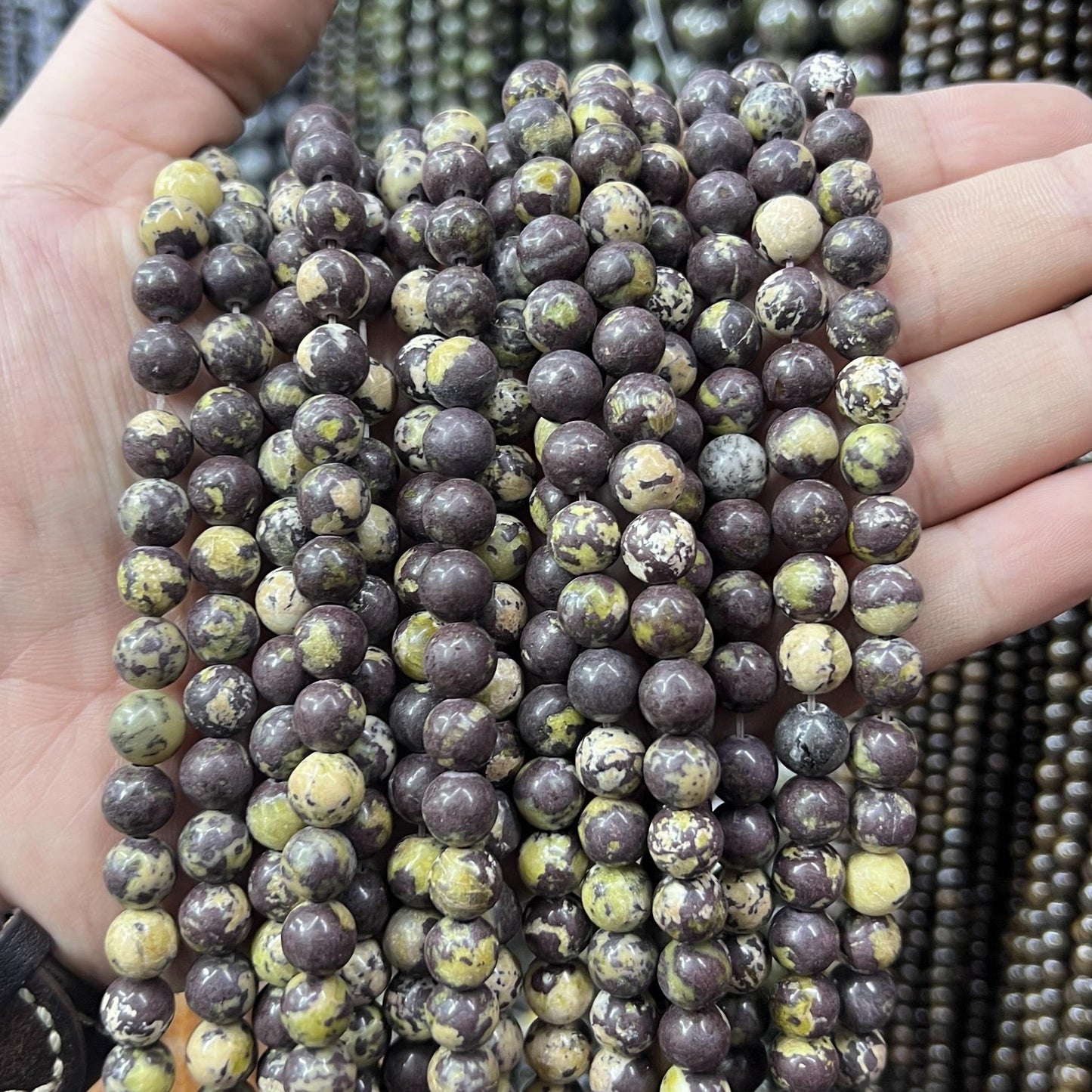 $2.5--8mm semi precious beads #1 Free Shipping