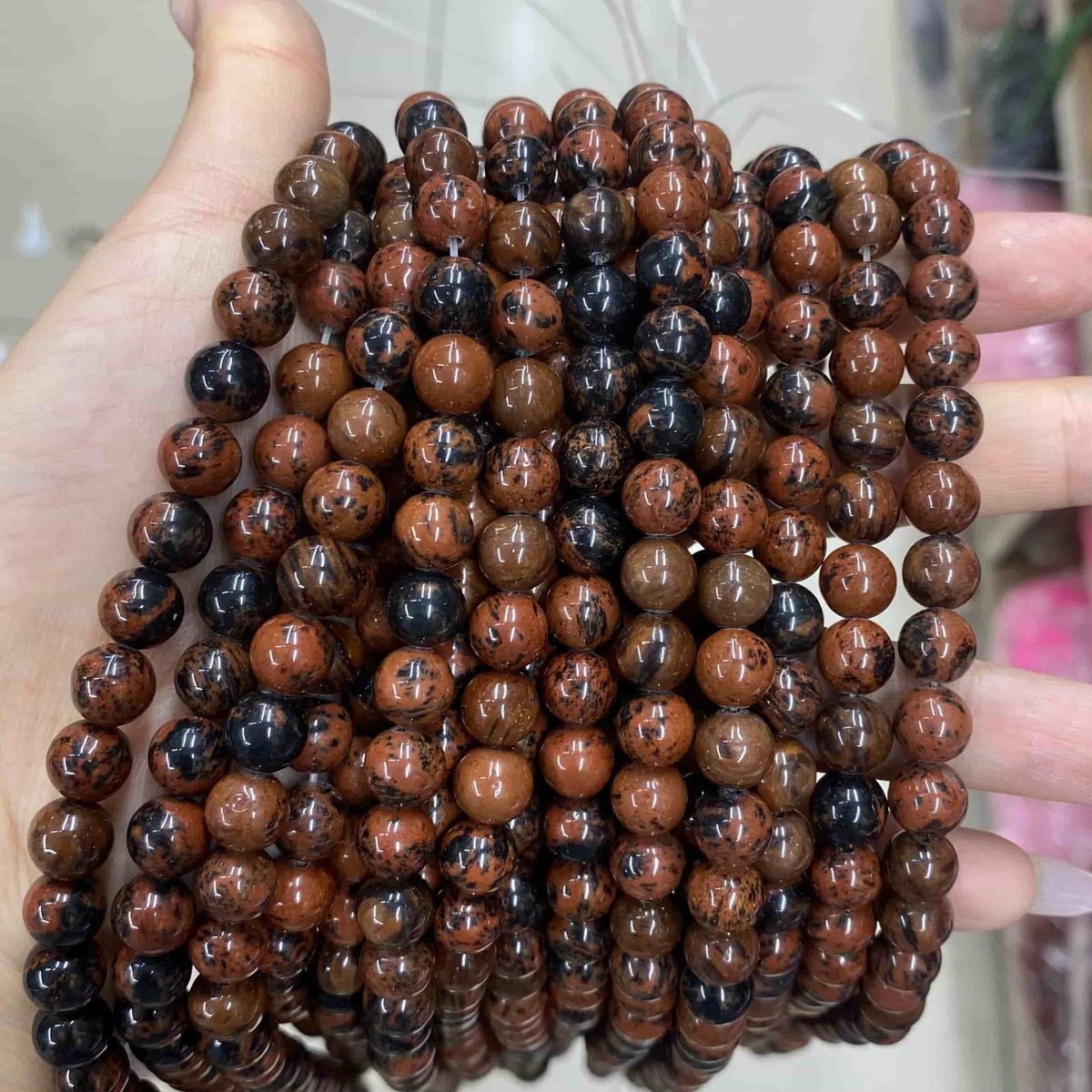 Round Smooth Jasper Beads 4mm 6mm 8mm 10mm