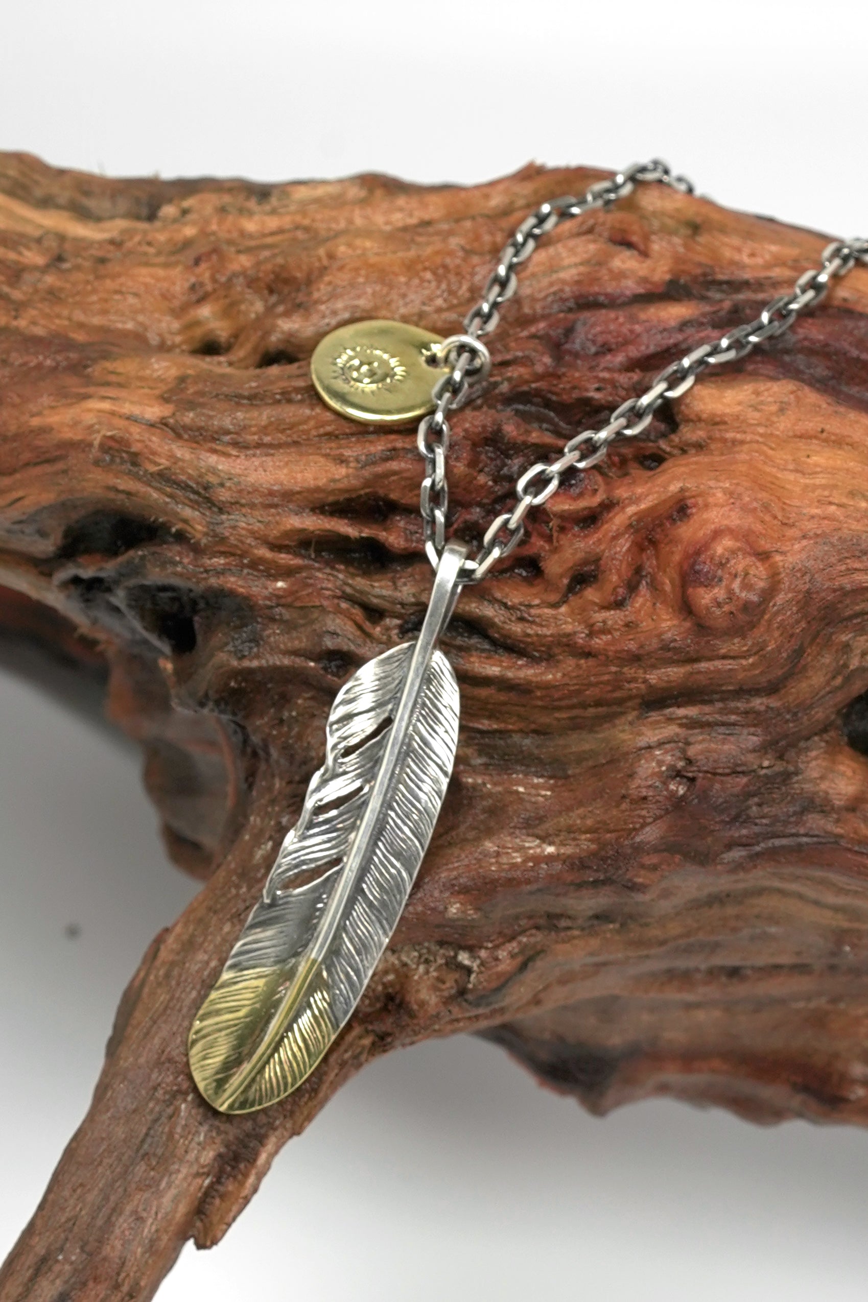 Takahashi Goro Retro Feather Necklace Set