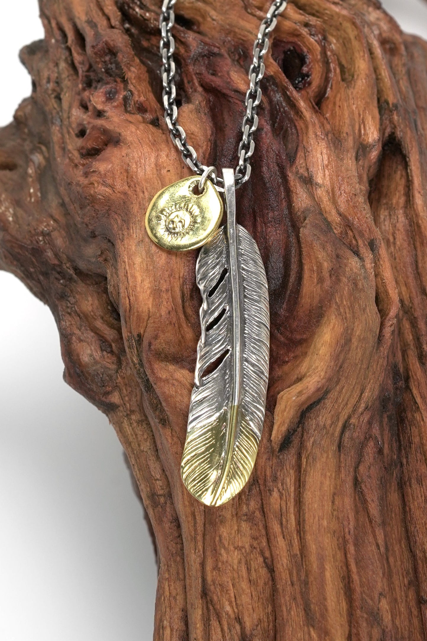 Takahashi Goro Retro Feather Necklace Set