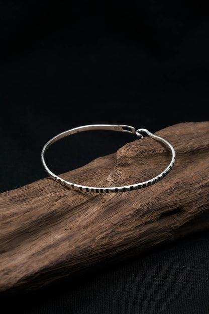 Retro 925 Sterling Silver Bracelet