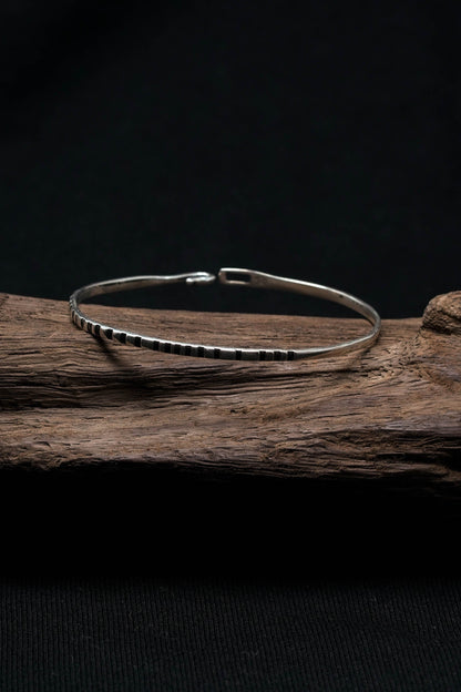 Retro 925 Sterling Silver Bracelet