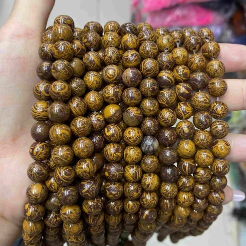 Elephant Skin Jaspe Round Smooth Beads 4mm 6mm 8mm 10mm
