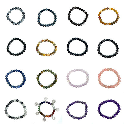 Different Materials Crystal Bracelets 10$/3PCS wholesale crystal bracelet for resale