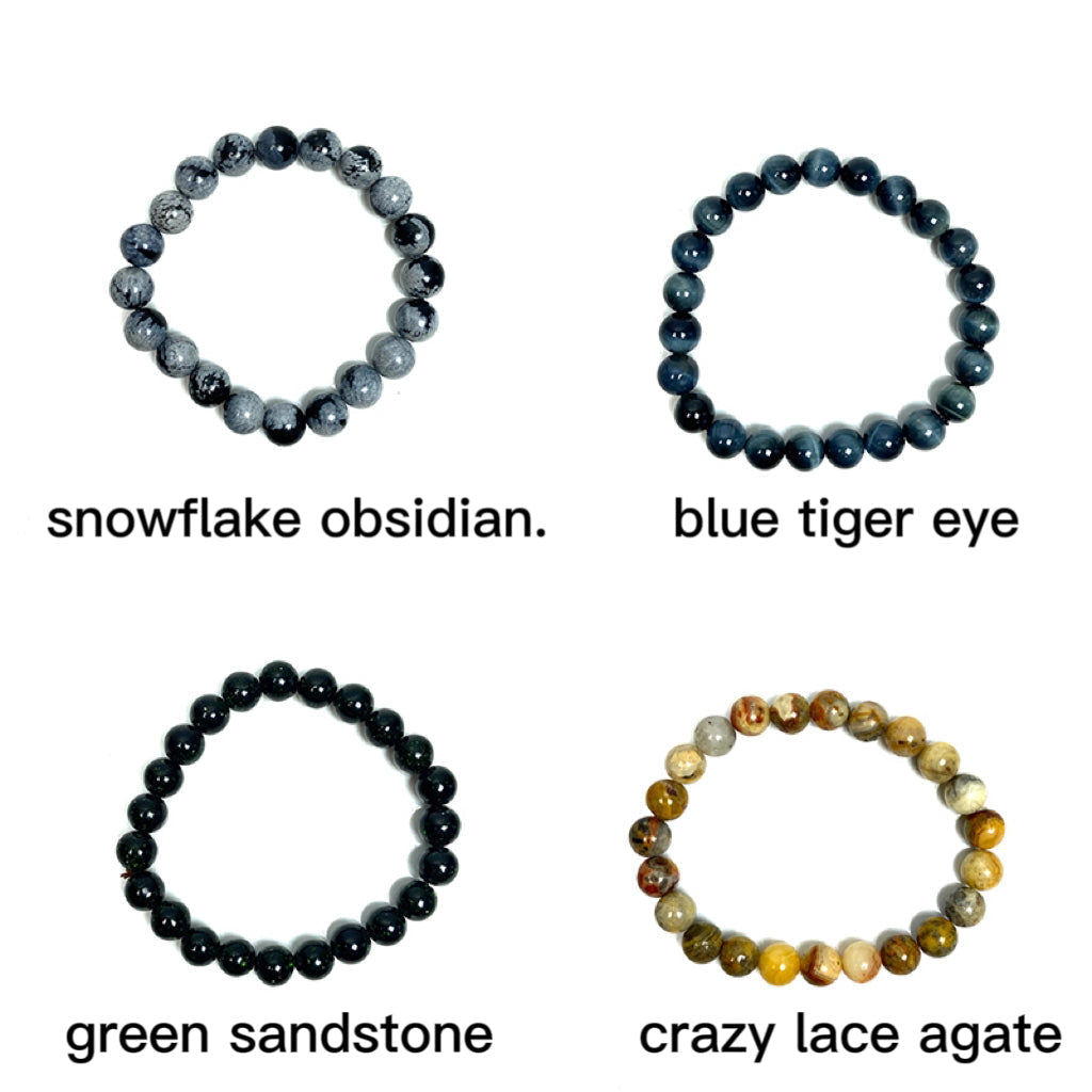 Different Materials Crystal Bracelets 10$/3PCS wholesale crystal bracelet for resale